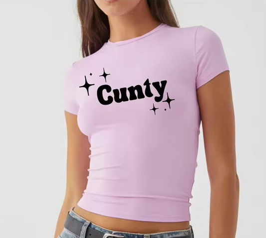 Cunty baby tee